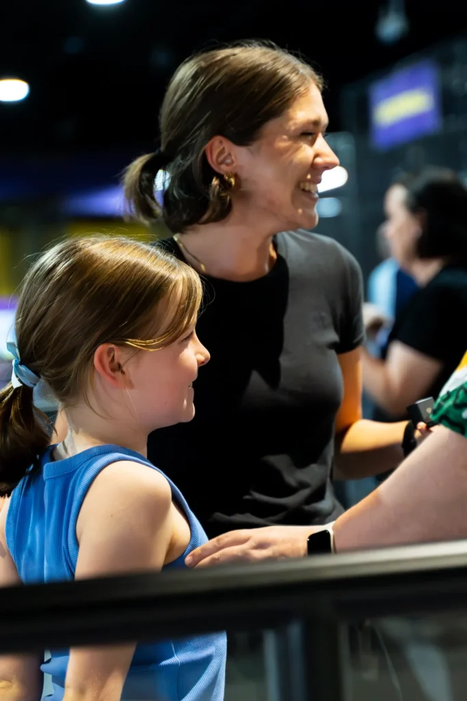 A family enjoying a family play centre Melbourne