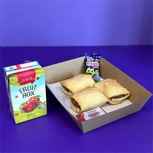 Superbites café Sausage Roll Combo