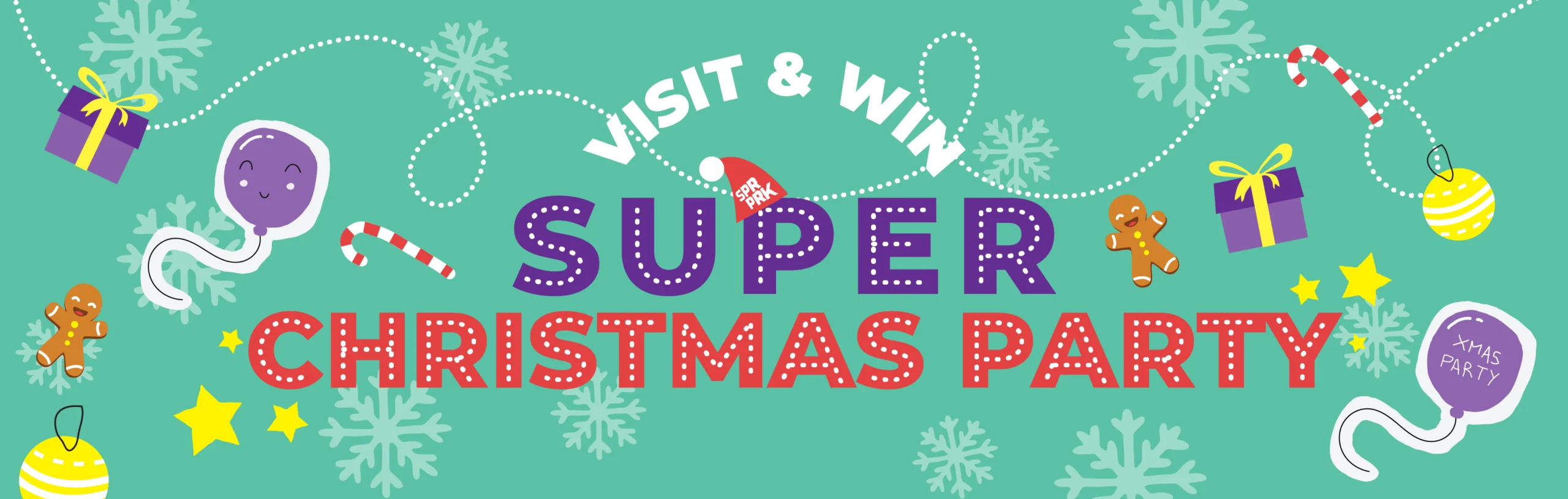 Visit & Win - Super Christmas Party