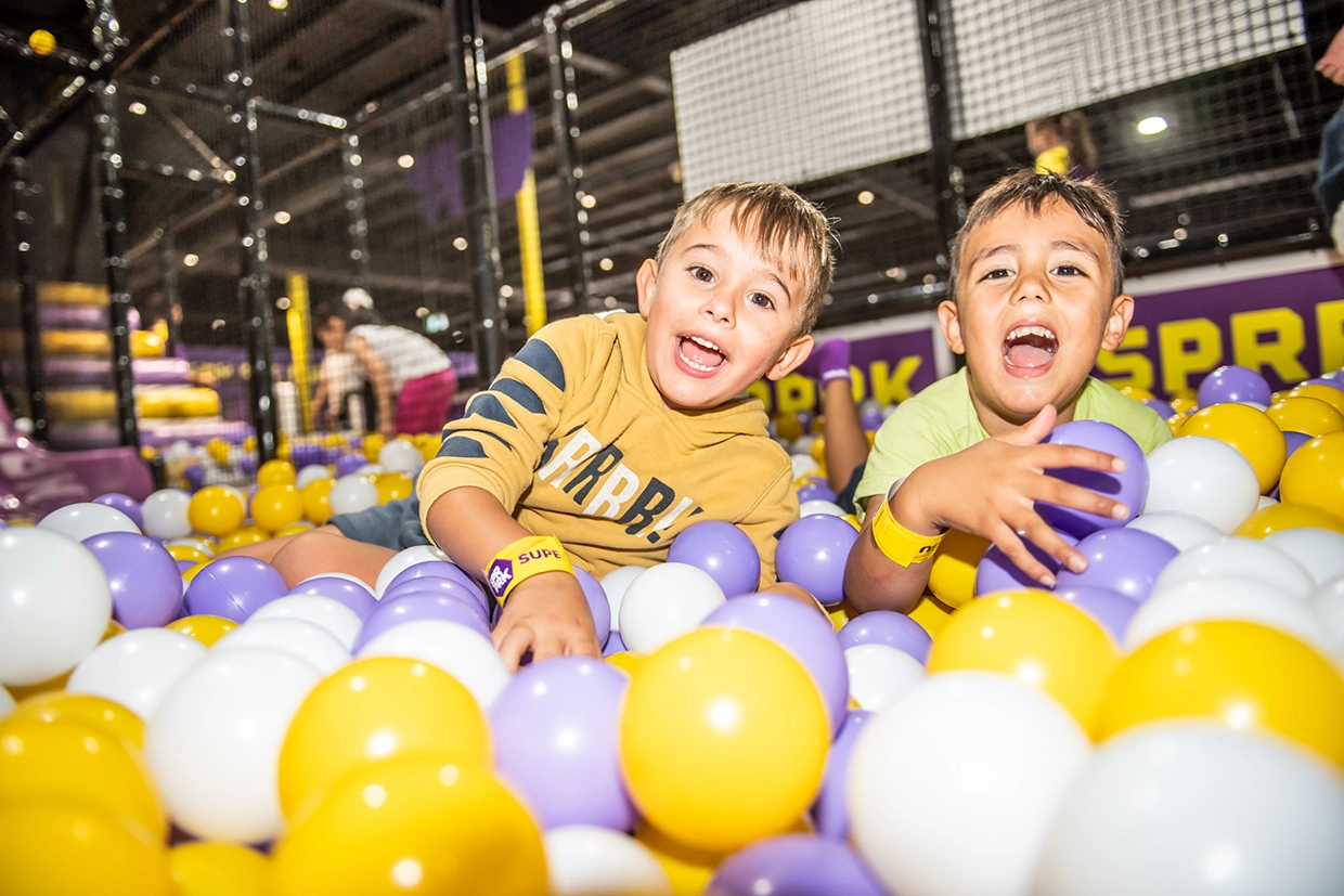 Kids' indoor entertainment close by